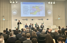 Sehr gut besucht war die gemeinsam von Handelskammer Hamburg und Ost-Ausschuss organisierte Konferenz zu wirtschaftlichen Chancen auf dem „Mittleren Korridor“. Foto: Andreas Metz