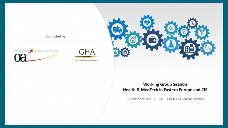 Working Group Session Health & Med Tech