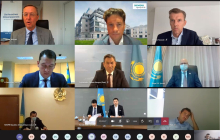 Im Gespräch mit dem Vize-Premierminister der Republik Kasachstan Roman Sklyar