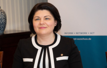 Premierministerin der Republik Moldau Natalia Gavrilița