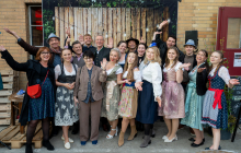 Beste Stimmung herrschte beim ersten Oktoberfest-Empfang in der Berliner Vagabund-Brauerei. Foto: Christian Kruppa