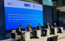 40. Sitzung des Berliner Eurasischen Klubs, Foto: E. Kinsbruner