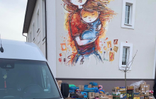 Hilfstransport in der Ukraine. Foto: Ost-Ausschuss