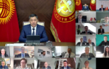 Ost-Ausschuss-Gespräch mit Sadyr Schaparow, Staatspräsident der Republik Kirgisistan