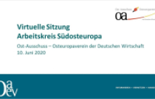 Video-Konferenz des Arbeitskreises Südosteuropa