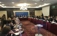 Sitzung des Berliner Eurasischen Klubs in Astana. Foto: E. Kinsbruner