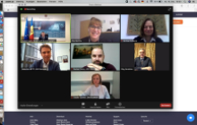 Vertreter aus Politik und Wirtschaft diskutierten der Online-Konferenz, Foto: OA