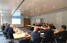 Sitzung des OAOEV-Arbeitskreises  Mittelosteuropa. Foto: OAOEV