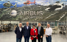 Der OAOEV zu Besuch bei Airbus Helicopters in Brasov, Foto: Airbus