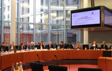 Diskussion im Bundestag zu fünf Jahren Russland-Sanktionen. Foto: OAOEV