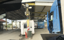 An der kosovarisch-serbischen Grenze. Foto: A. Metz