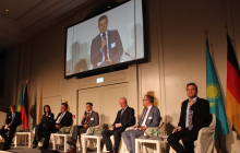 Bis zum Besuch des kasachischen Präsidenten in Deutschland soll an einer Road Map für enge Wirtschaftskooperationen gearbeitet werden. Foto: Nadiia Fedorenko