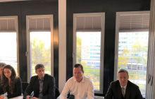 Oliver Hermes (2.v.re.) kommentierte aktuelle Entwicklungen in den OAOEV-Ländern. Foto: C. Himmighoffen