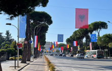 Tirana wartet auf den Gipfel, Foto: A. Quiring