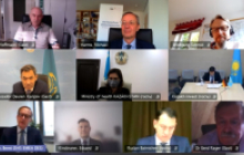 Virtuelles Treffen mit der kasachischen Regierung unter Leitung von OA-Geschäftsführer Michael Harms