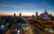 Warschau ist im Zuge des polnischen Wirtschaftsaufschwungs zu einer Boomtown geworden. Foto. pixabay