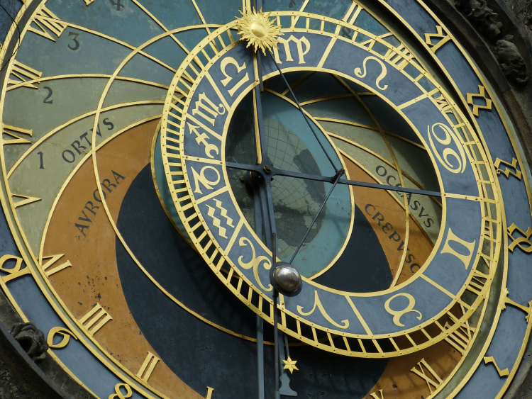 Astronomische Uhr in Prag. Foto: Pixabay/Falko