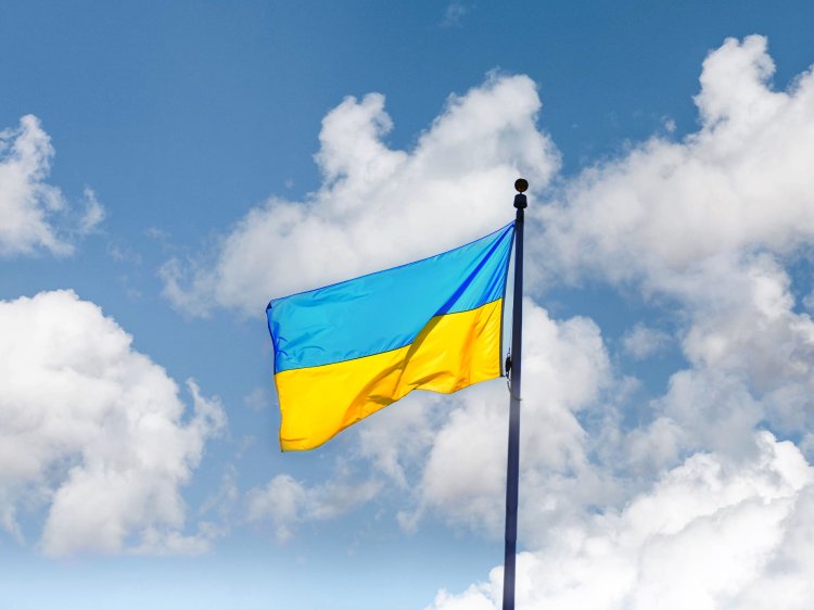 Foto: Ukrainische Flagge, Pexels